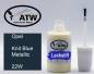 Preview: Opel, Knit Blue Metallic, 22W: 20ml Lackstift, von ATW Autoteile West.